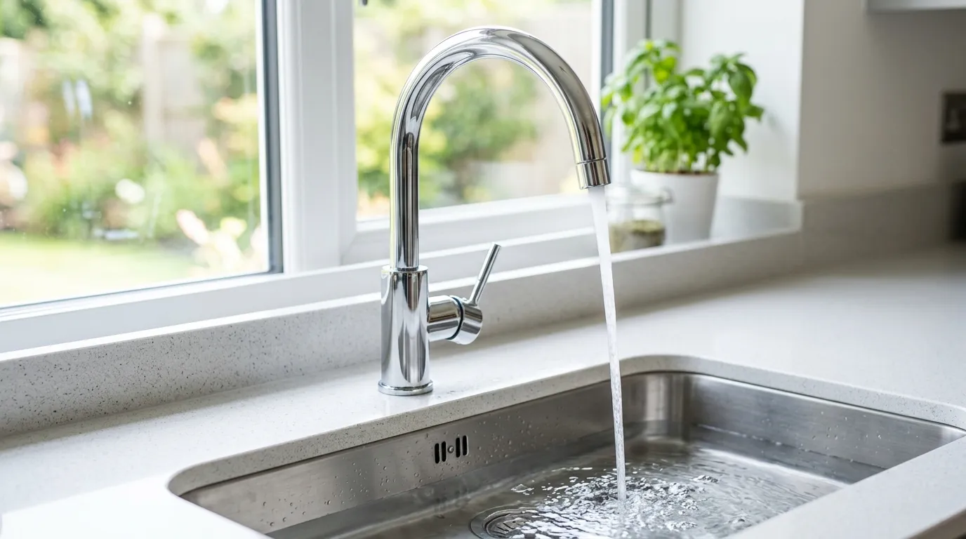 Local Plumbing Master Pros same day plumber fixing a faucet in Bartlett, TX
